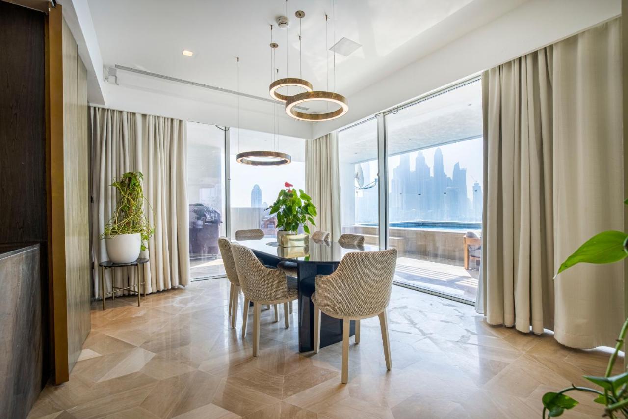 Five Palm Jumeirah 2Br Luxury Penthouse , Full Marina See View With Private Pool Dubai Eksteriør billede