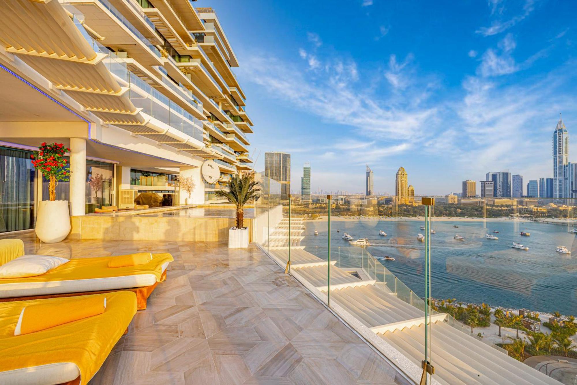 Five Palm Jumeirah 2Br Luxury Penthouse , Full Marina See View With Private Pool Dubai Eksteriør billede