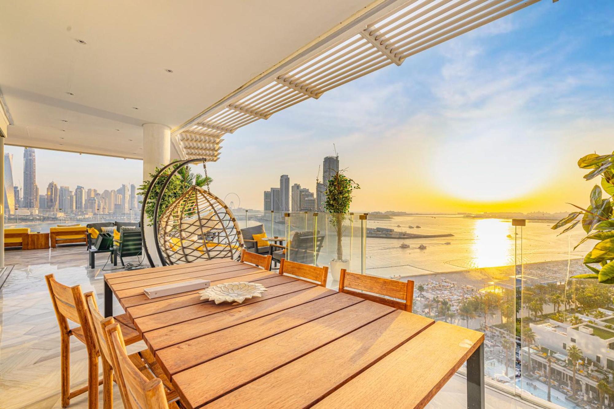 Five Palm Jumeirah 2Br Luxury Penthouse , Full Marina See View With Private Pool Dubai Eksteriør billede