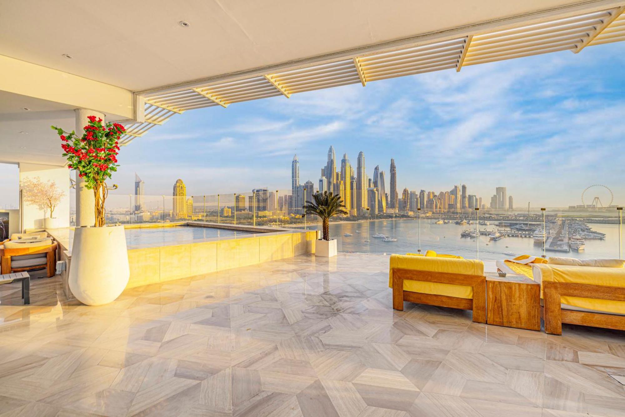 Five Palm Jumeirah 2Br Luxury Penthouse , Full Marina See View With Private Pool Dubai Eksteriør billede