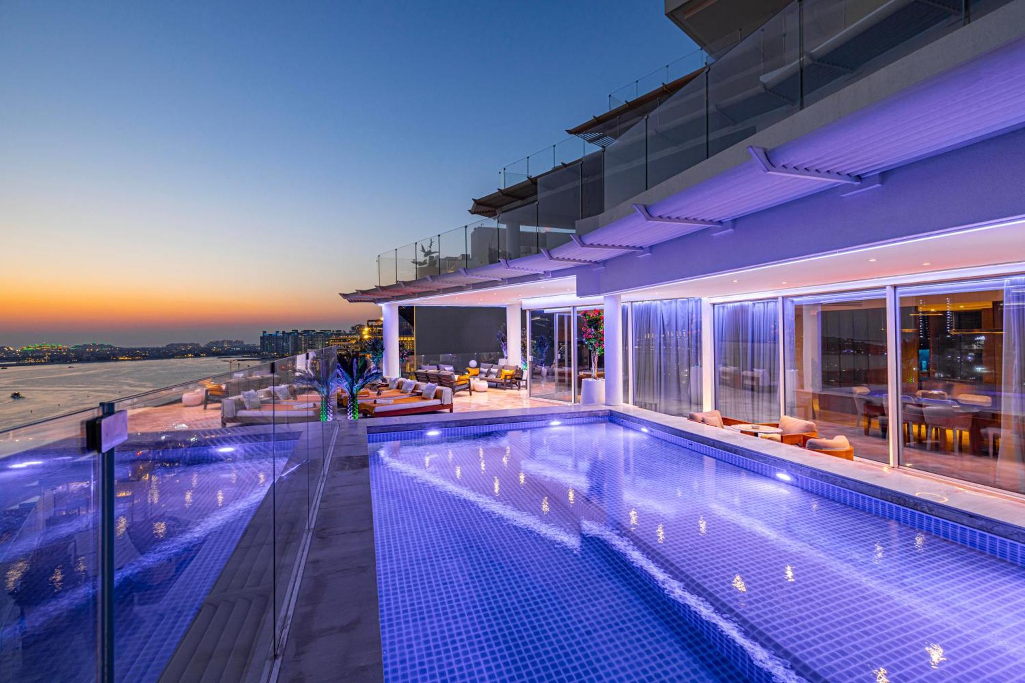 Five Palm Jumeirah 2Br Luxury Penthouse , Full Marina See View With Private Pool Dubai Eksteriør billede