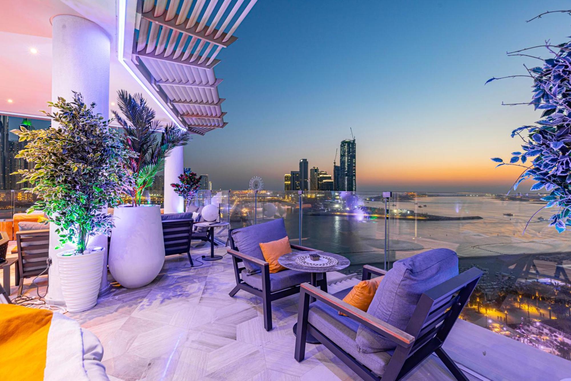 Five Palm Jumeirah 2Br Luxury Penthouse , Full Marina See View With Private Pool Dubai Eksteriør billede